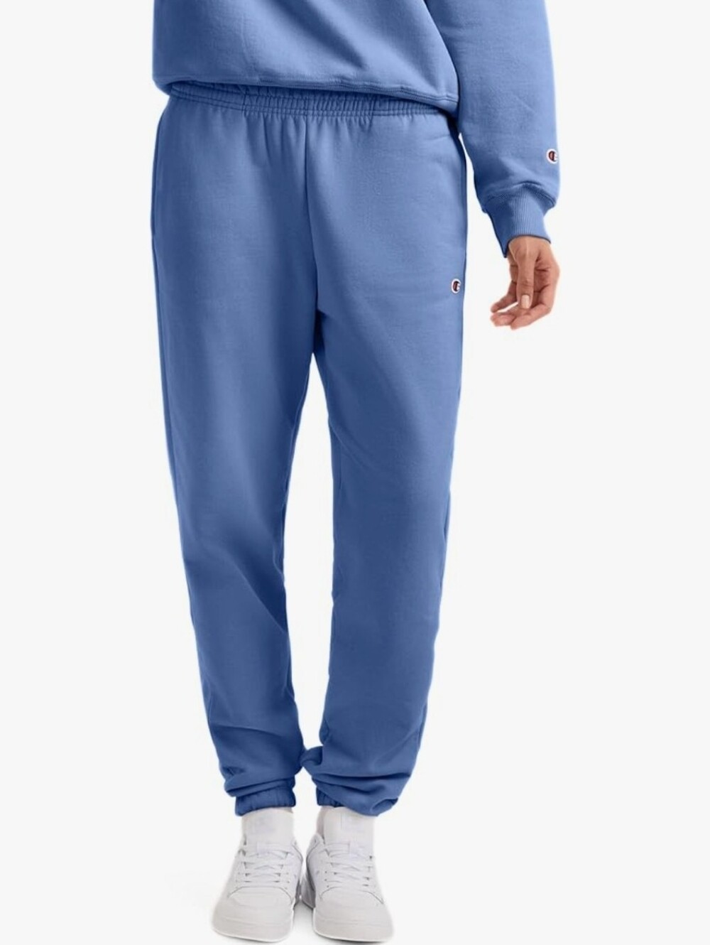 Champion Womens Light Blue Fleece Joggers